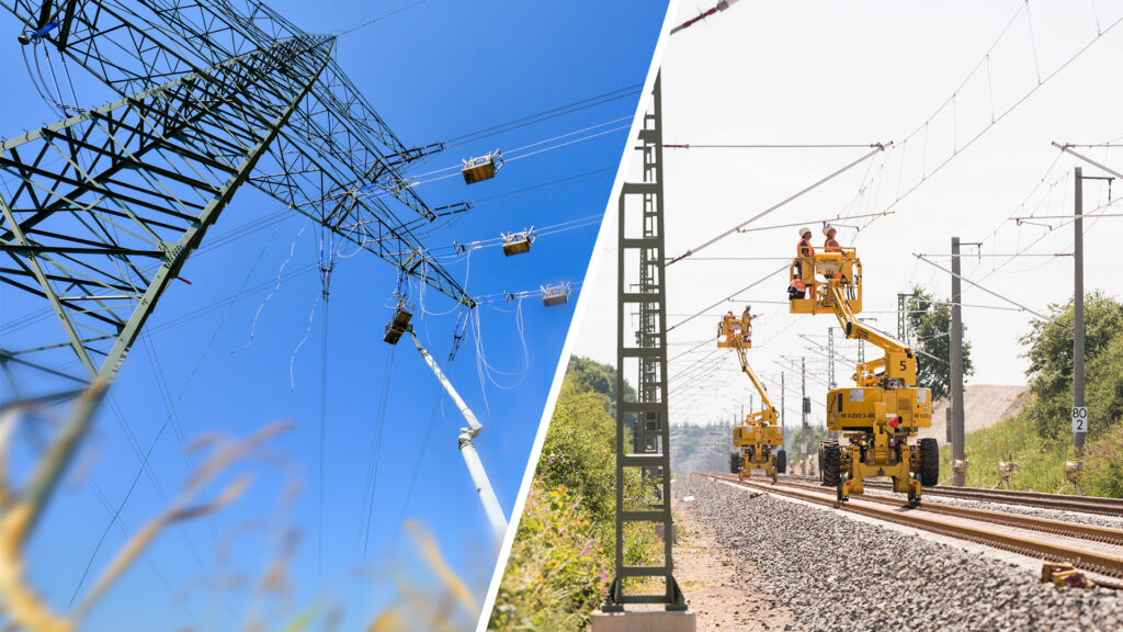 Zuverlässige Ausrüstung und Services für Montage, Wartung und Instandhaltung von Leitungs- und Fahrleitungsanlagen.