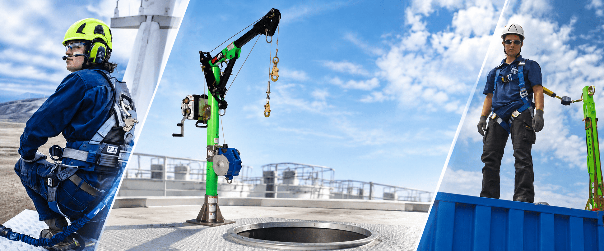 3M DBI-SALA Davit-System für Schachteinstieg, Absturzsicherung und Rettung aus engen Räumen