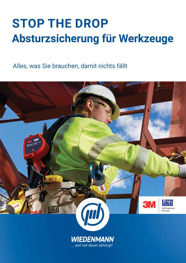 Absturzsicherung für Werkzeuge