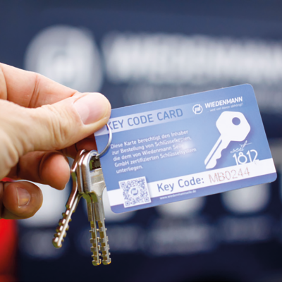 Wiedenmann Seile Key Code Card
